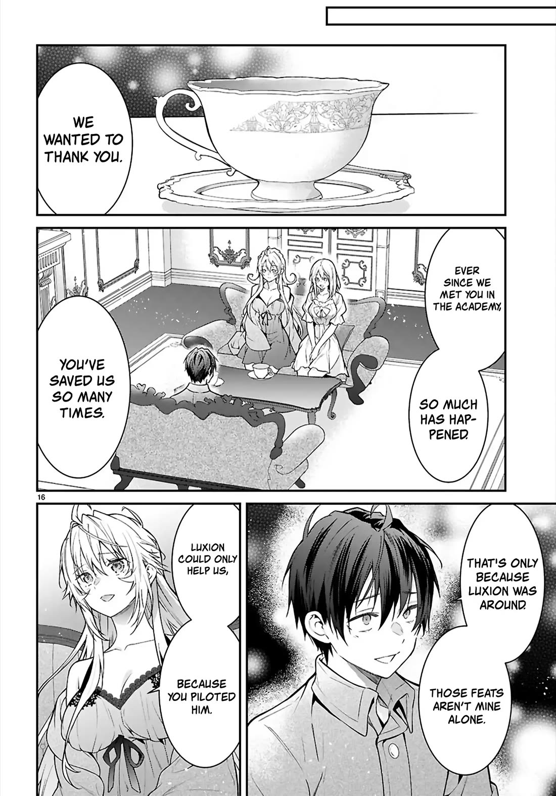 Otome Game Sekai wa Mob ni Kibishii Sekai Desu chapter 68 page 16