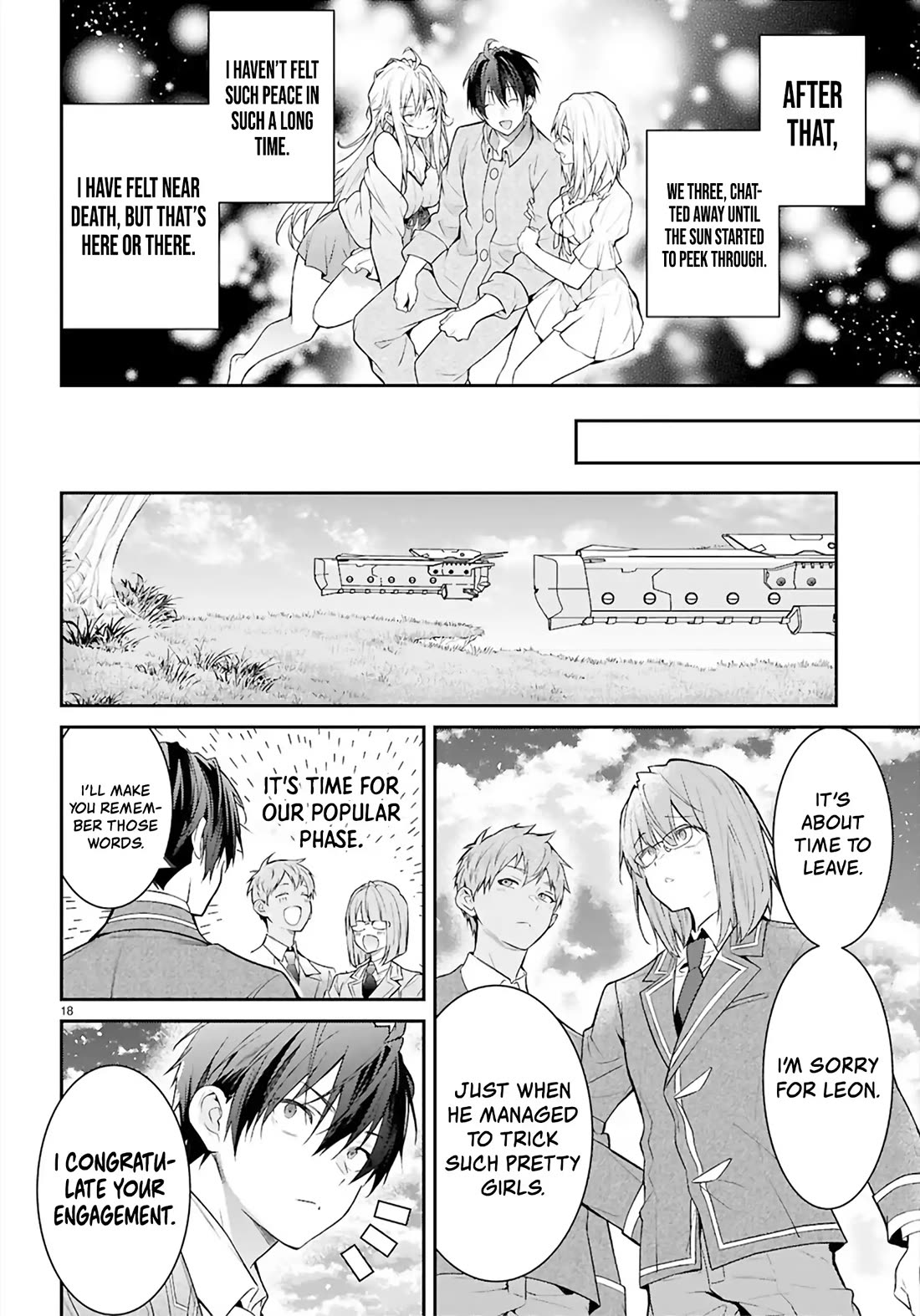 Otome Game Sekai wa Mob ni Kibishii Sekai Desu chapter 68 page 18