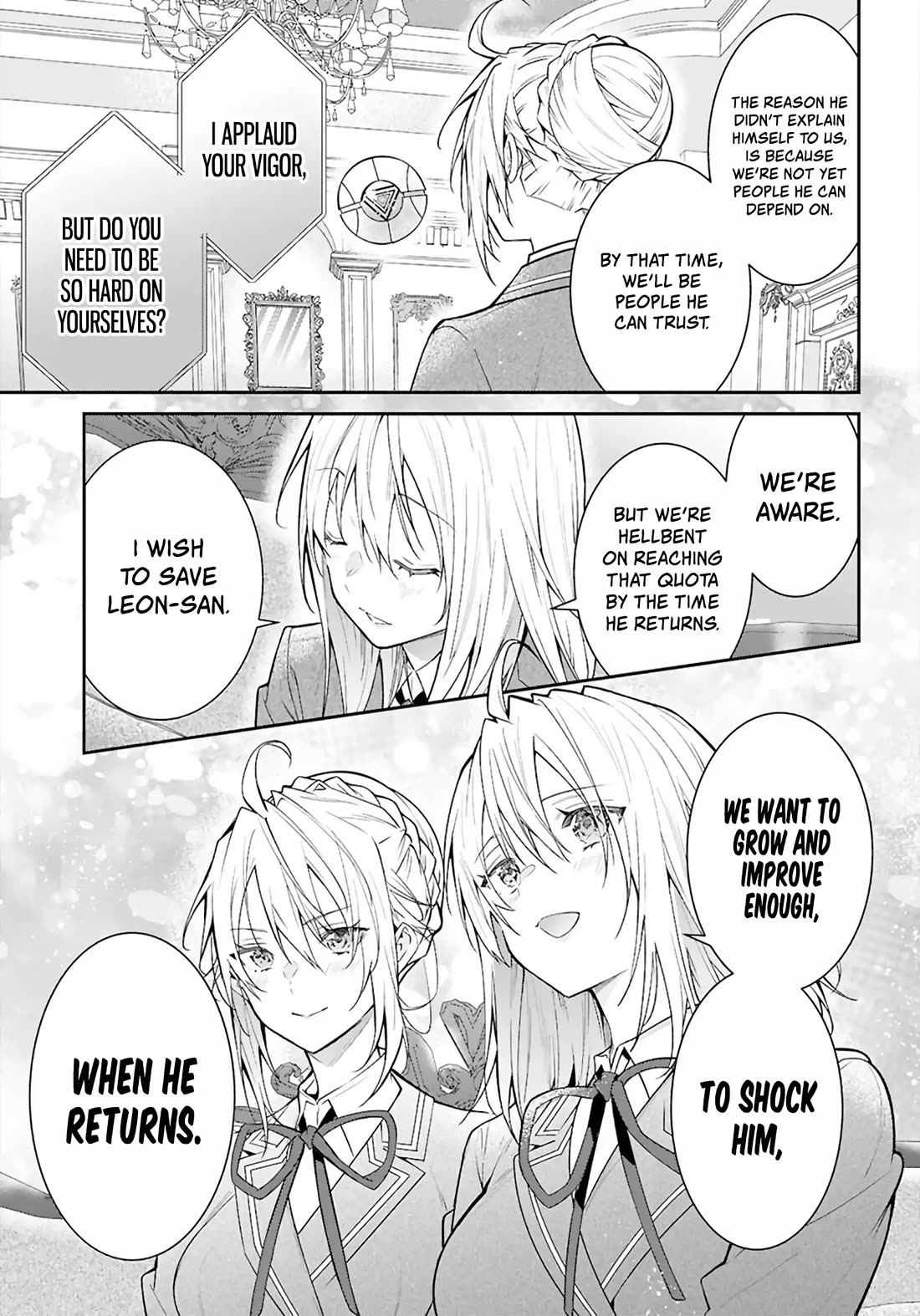 Otome Game Sekai wa Mob ni Kibishii Sekai Desu chapter 68 page 23