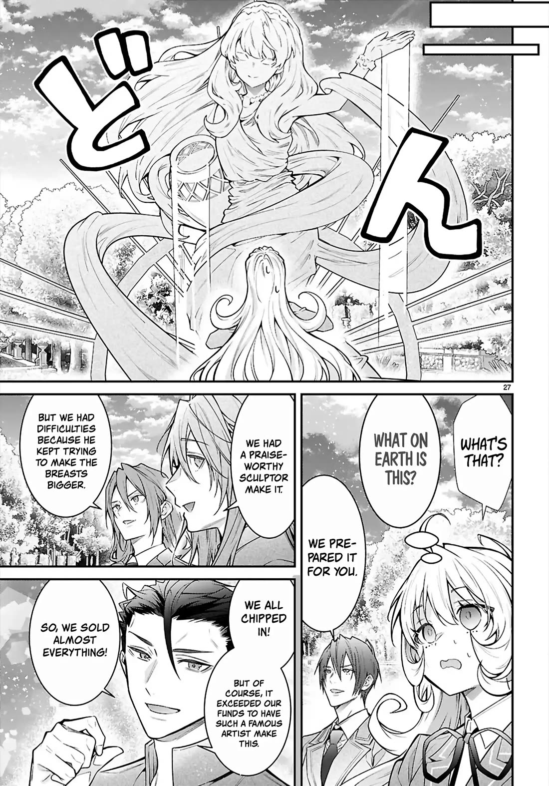 Otome Game Sekai wa Mob ni Kibishii Sekai Desu chapter 68 page 27