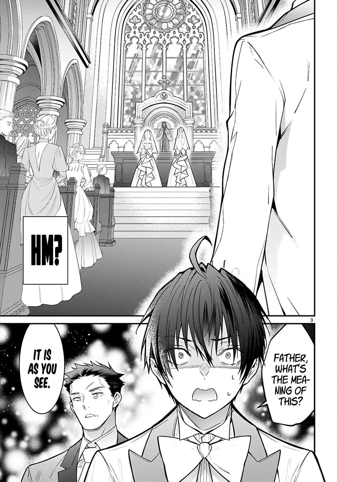 Otome Game Sekai wa Mob ni Kibishii Sekai Desu chapter 68 page 3