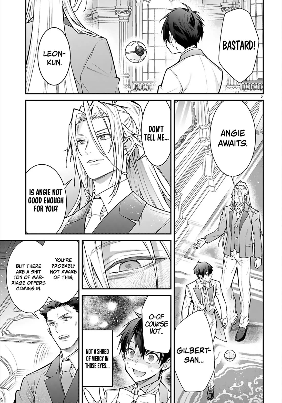 Otome Game Sekai wa Mob ni Kibishii Sekai Desu chapter 68 page 5