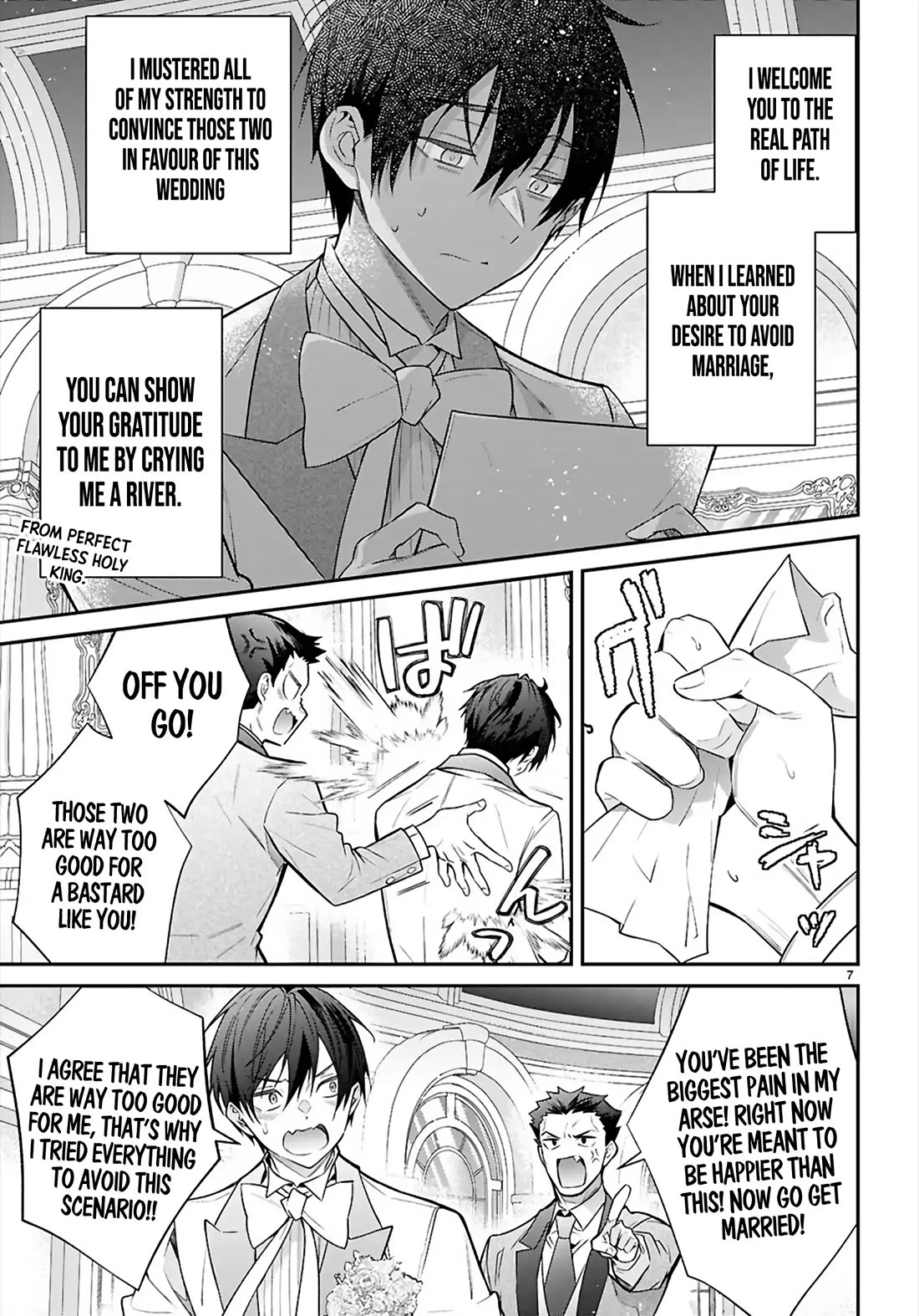 Otome Game Sekai wa Mob ni Kibishii Sekai Desu chapter 68 page 7