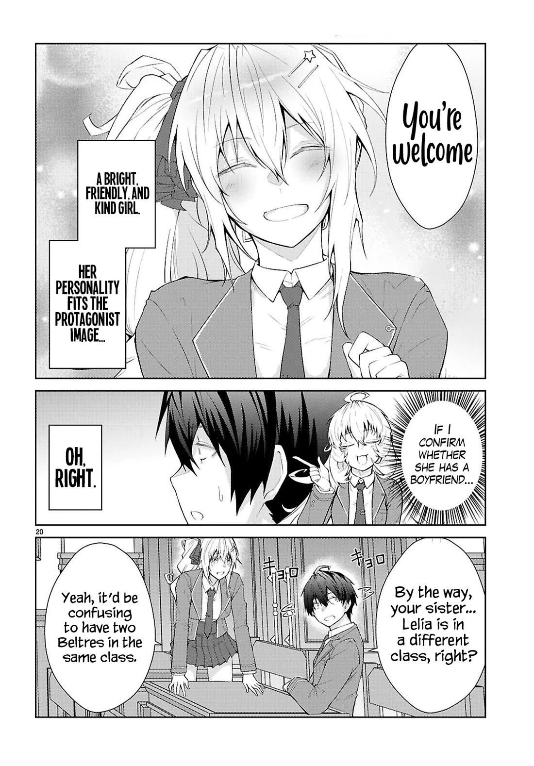 Otome Game Sekai wa Mob ni Kibishii Sekai Desu chapter 70 page 21