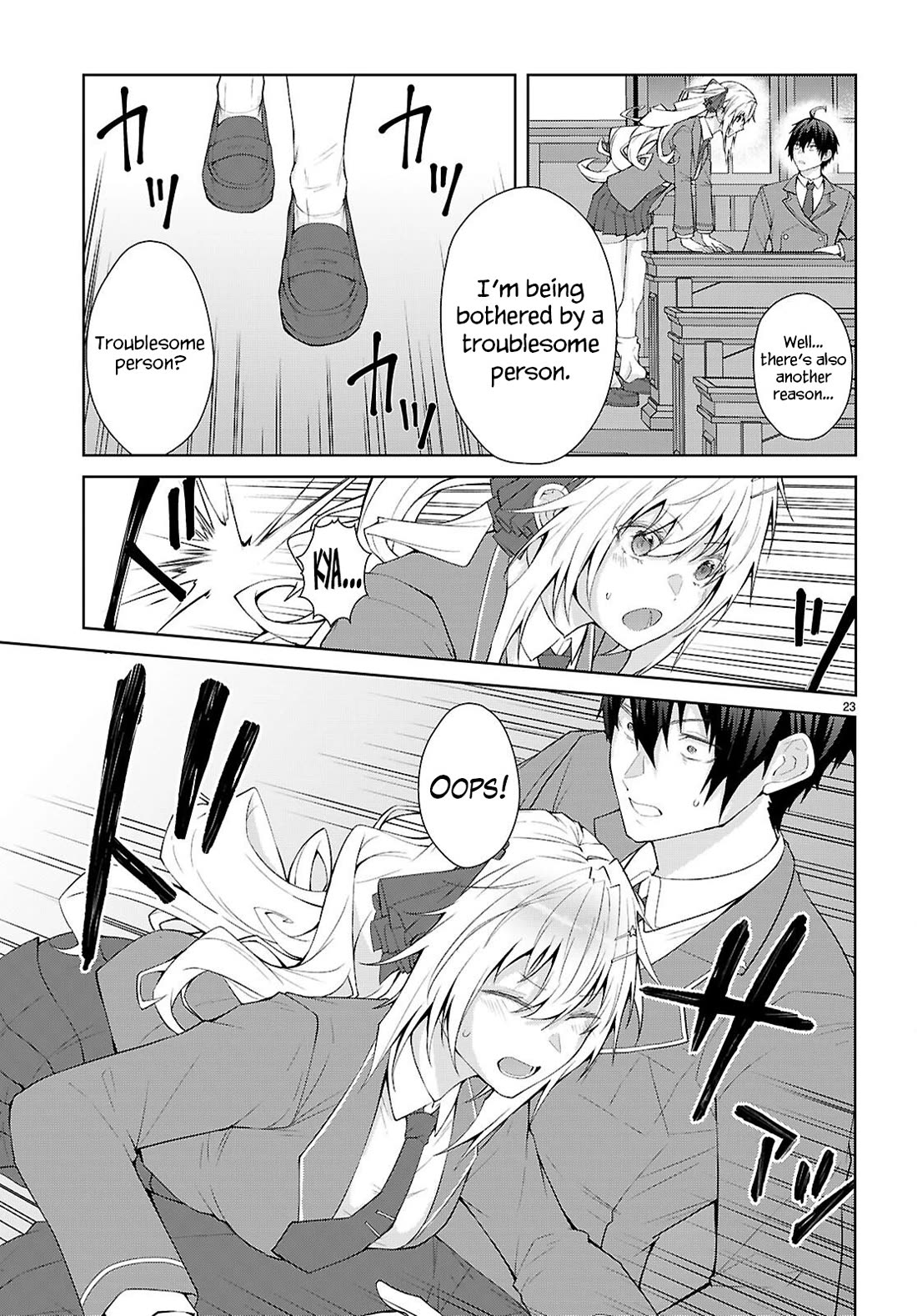 Otome Game Sekai wa Mob ni Kibishii Sekai Desu chapter 70 page 24