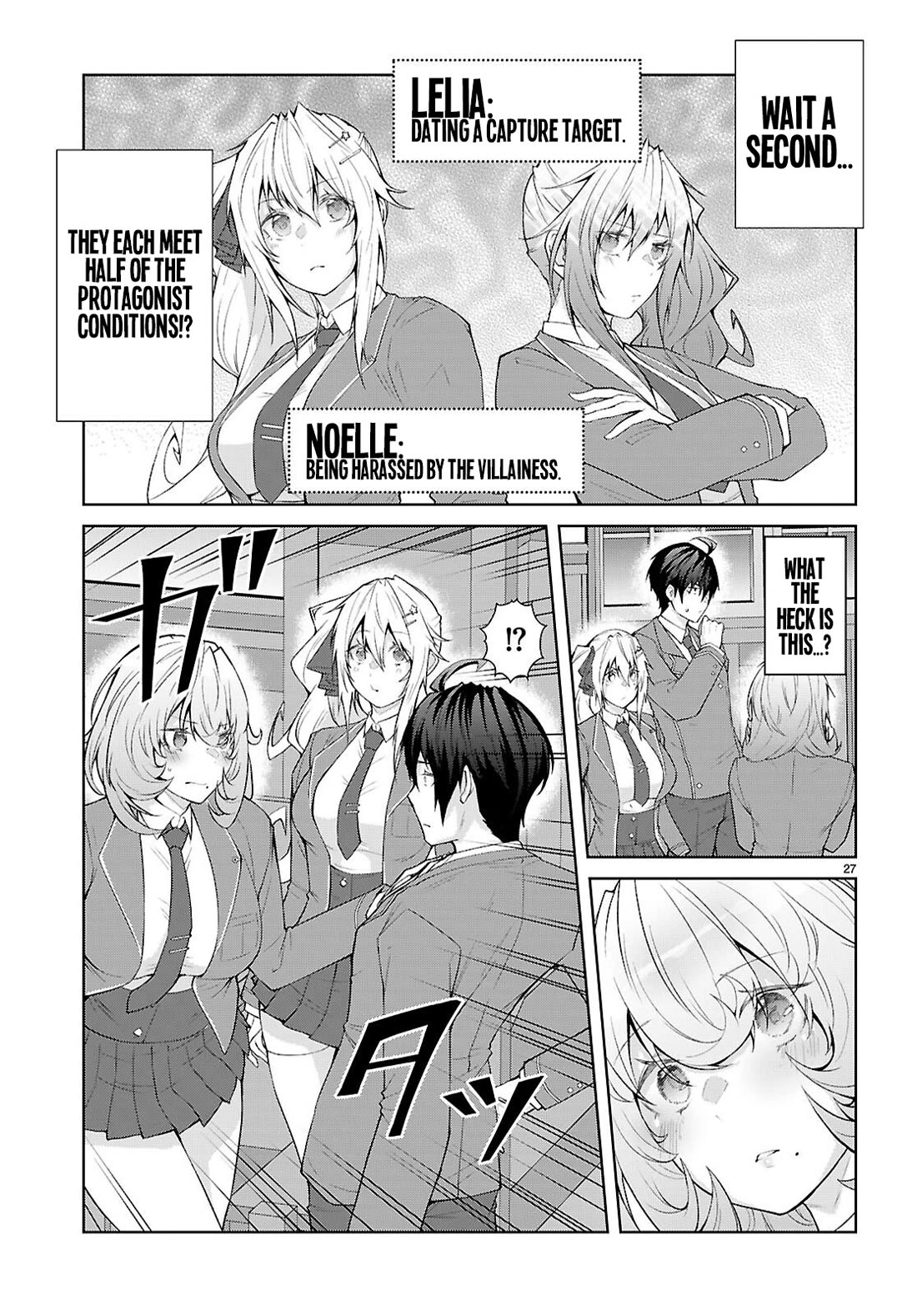 Otome Game Sekai wa Mob ni Kibishii Sekai Desu chapter 70 page 28