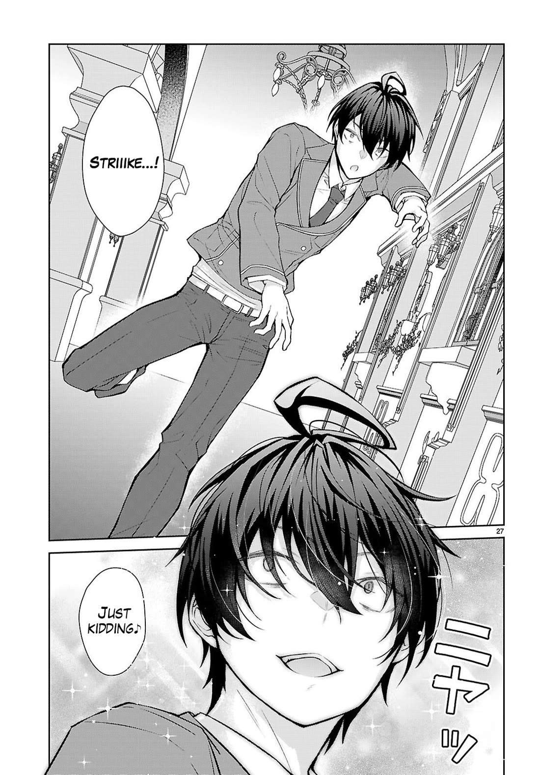 Otome Game Sekai wa Mob ni Kibishii Sekai Desu chapter 71 page 28