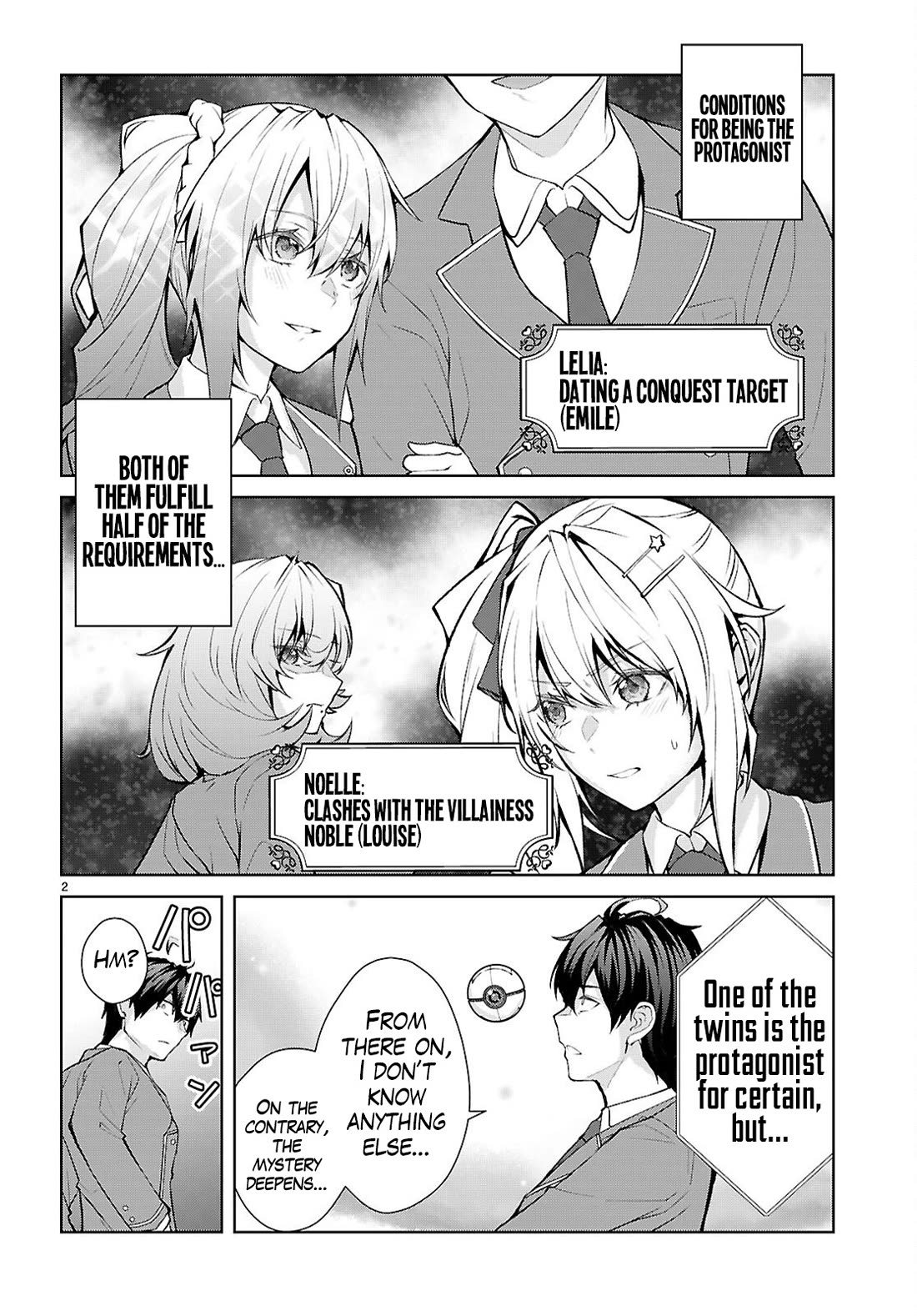 Otome Game Sekai wa Mob ni Kibishii Sekai Desu chapter 71 page 3