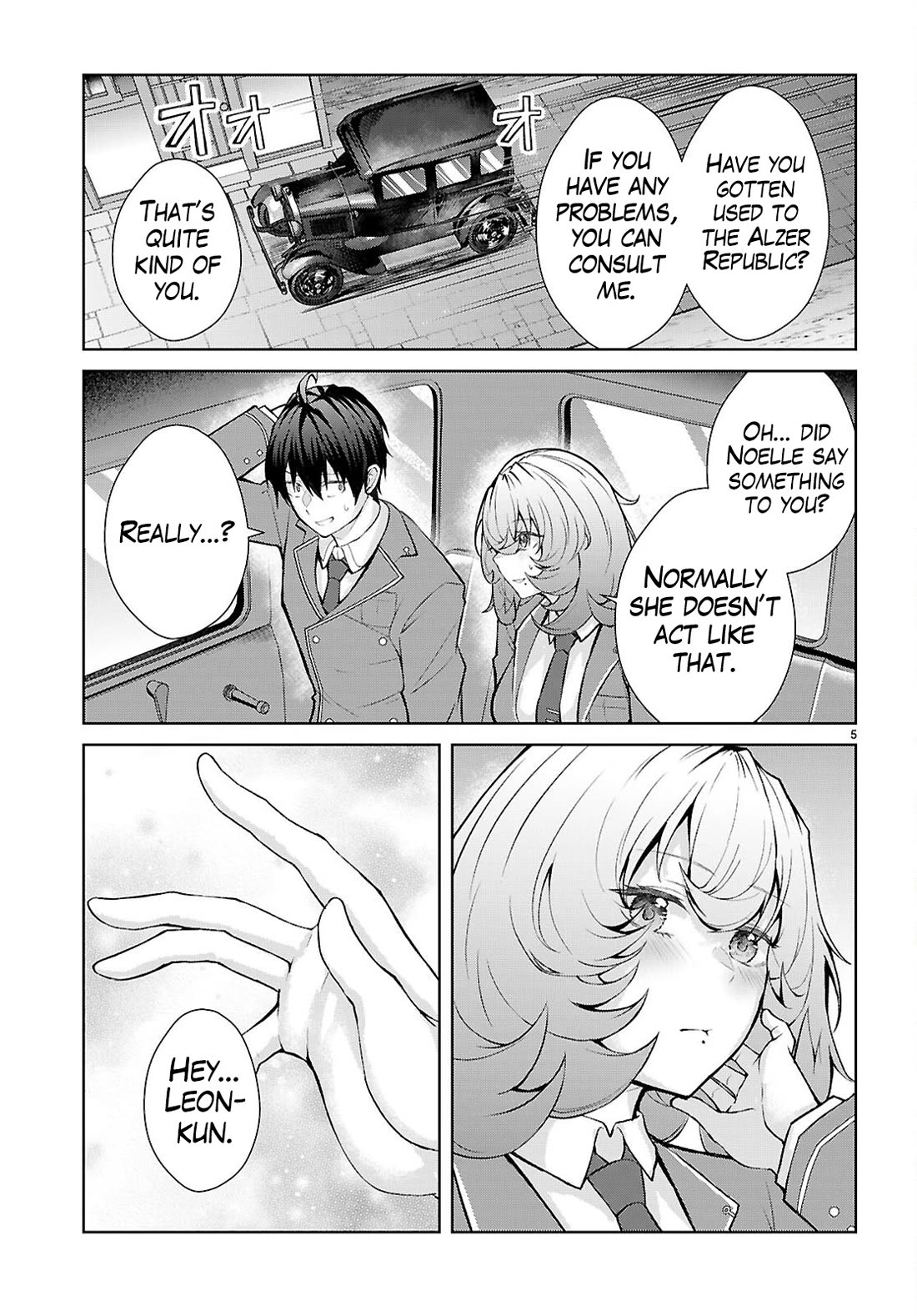 Otome Game Sekai wa Mob ni Kibishii Sekai Desu chapter 71 page 6