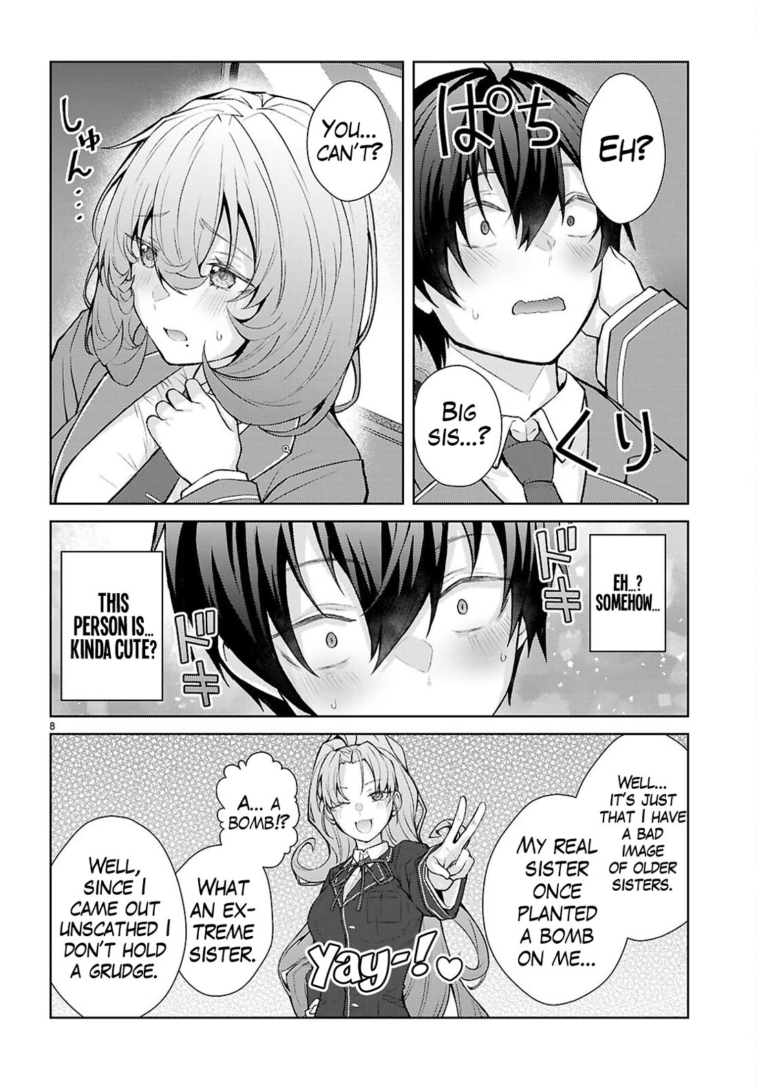 Otome Game Sekai wa Mob ni Kibishii Sekai Desu chapter 71 page 9
