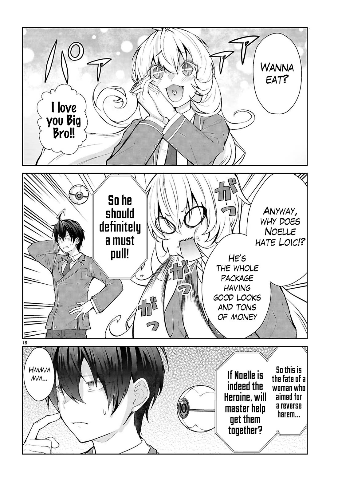 Otome Game Sekai wa Mob ni Kibishii Sekai Desu chapter 72 page 16
