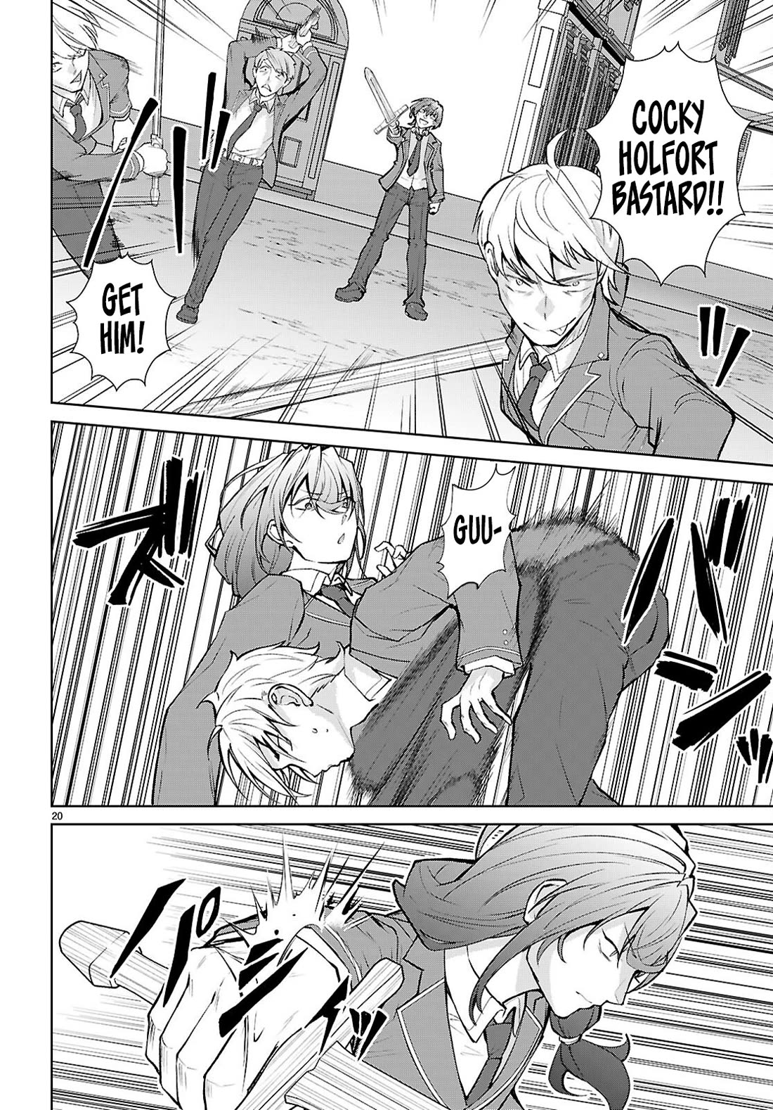 Otome Game Sekai wa Mob ni Kibishii Sekai Desu chapter 72 page 20