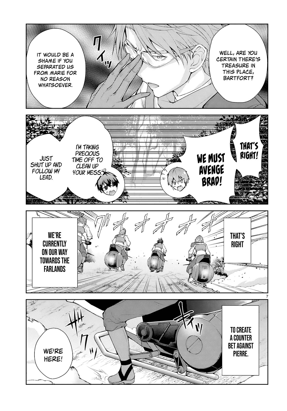 Otome Game Sekai wa Mob ni Kibishii Sekai Desu chapter 74 page 7