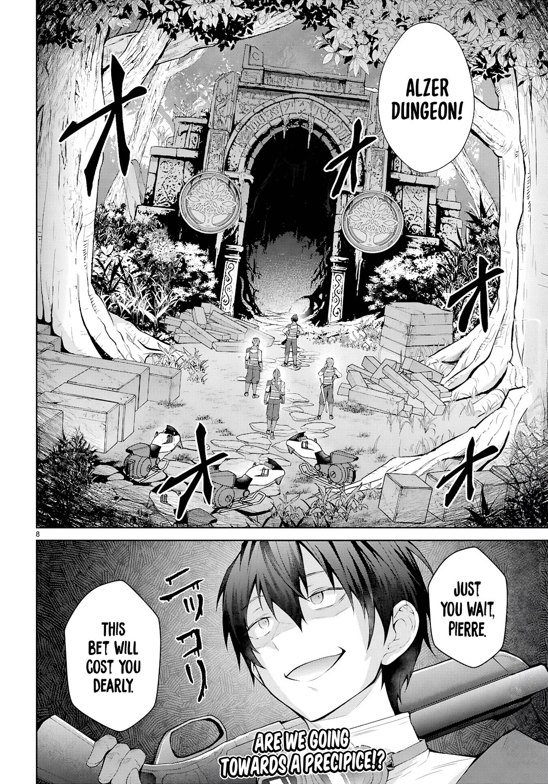 Otome Game Sekai wa Mob ni Kibishii Sekai Desu chapter 74 page 8
