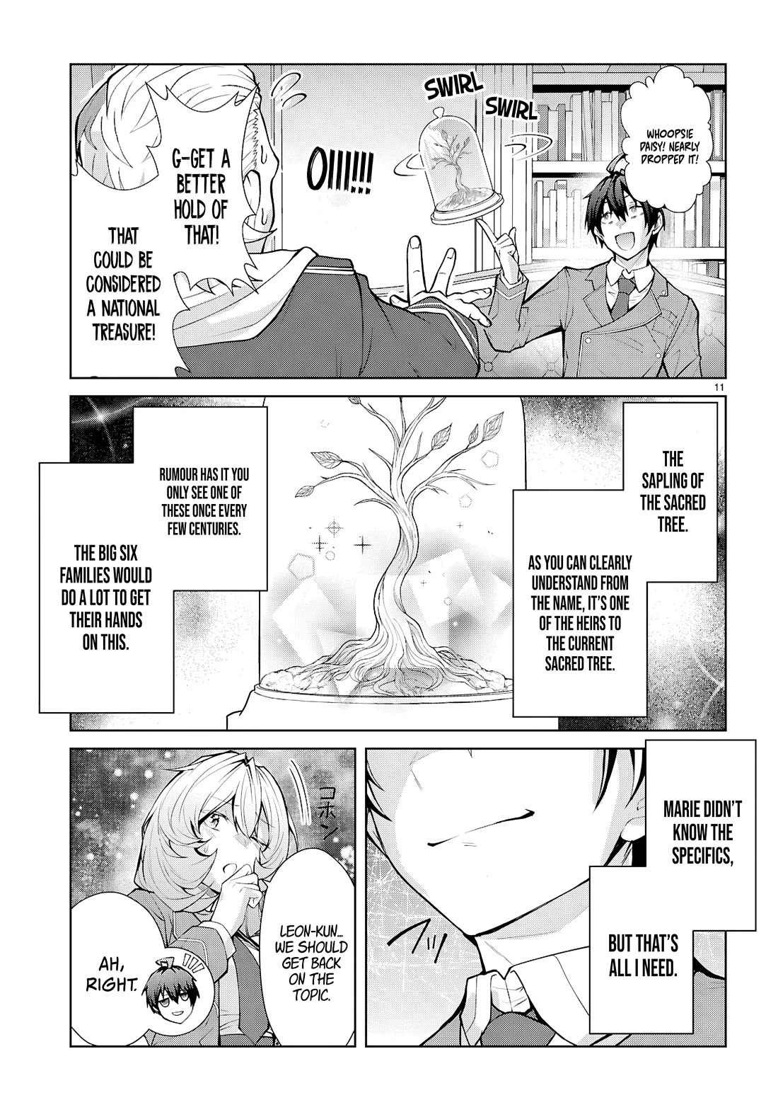 Otome Game Sekai wa Mob ni Kibishii Sekai Desu chapter 76 page 11