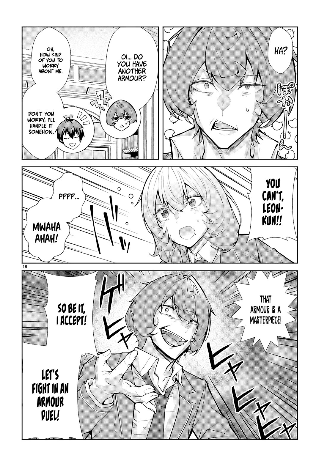 Otome Game Sekai wa Mob ni Kibishii Sekai Desu chapter 76 page 18