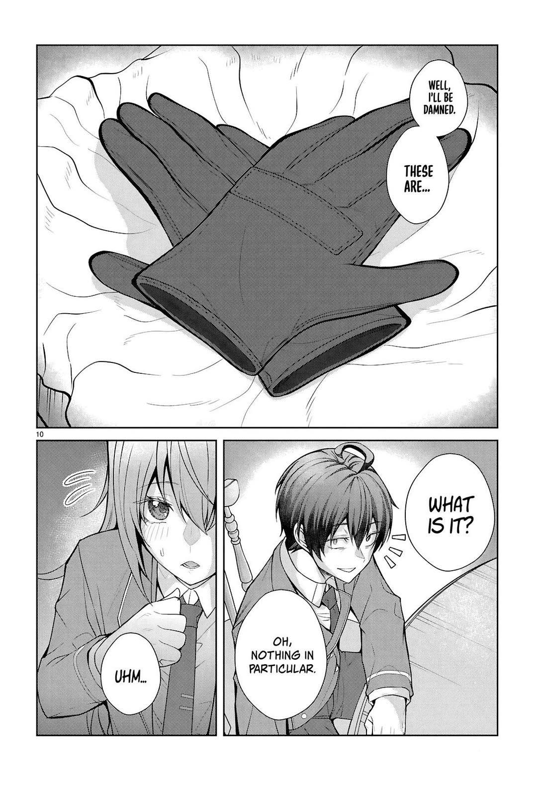 Otome Game Sekai wa Mob ni Kibishii Sekai Desu chapter 77 page 10