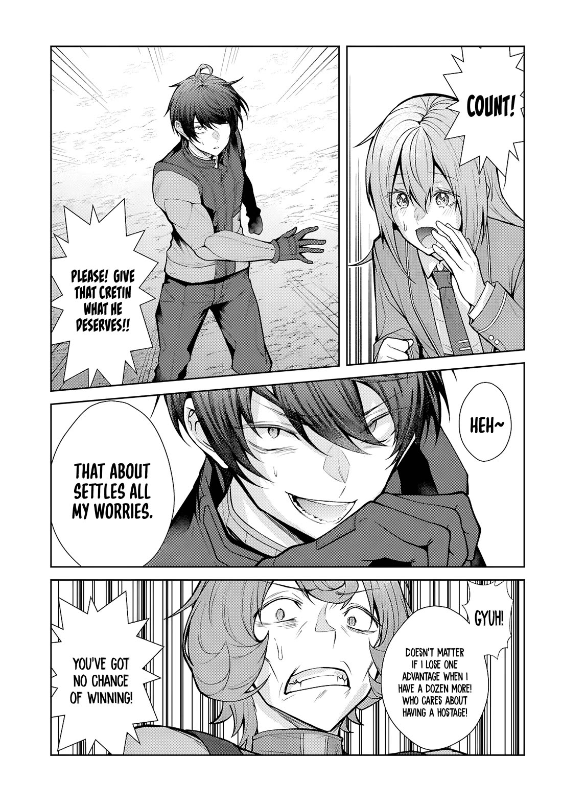 Otome Game Sekai wa Mob ni Kibishii Sekai Desu chapter 78 page 23