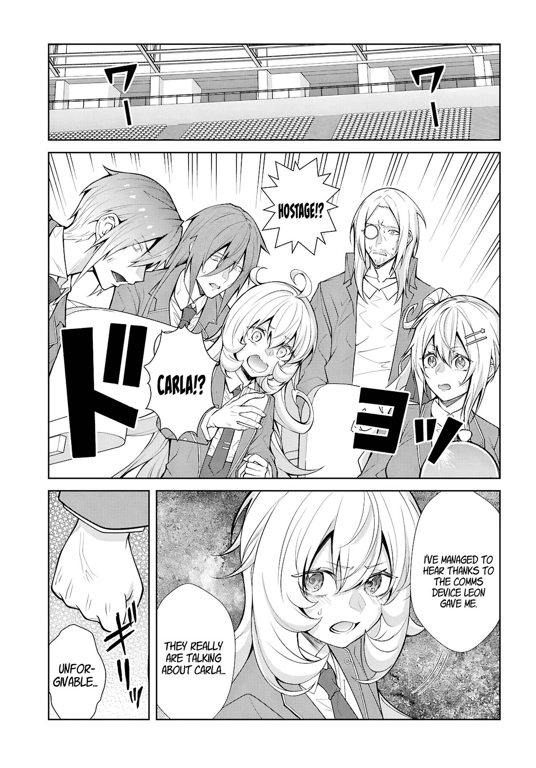 Otome Game Sekai wa Mob ni Kibishii Sekai Desu chapter 78 page 3