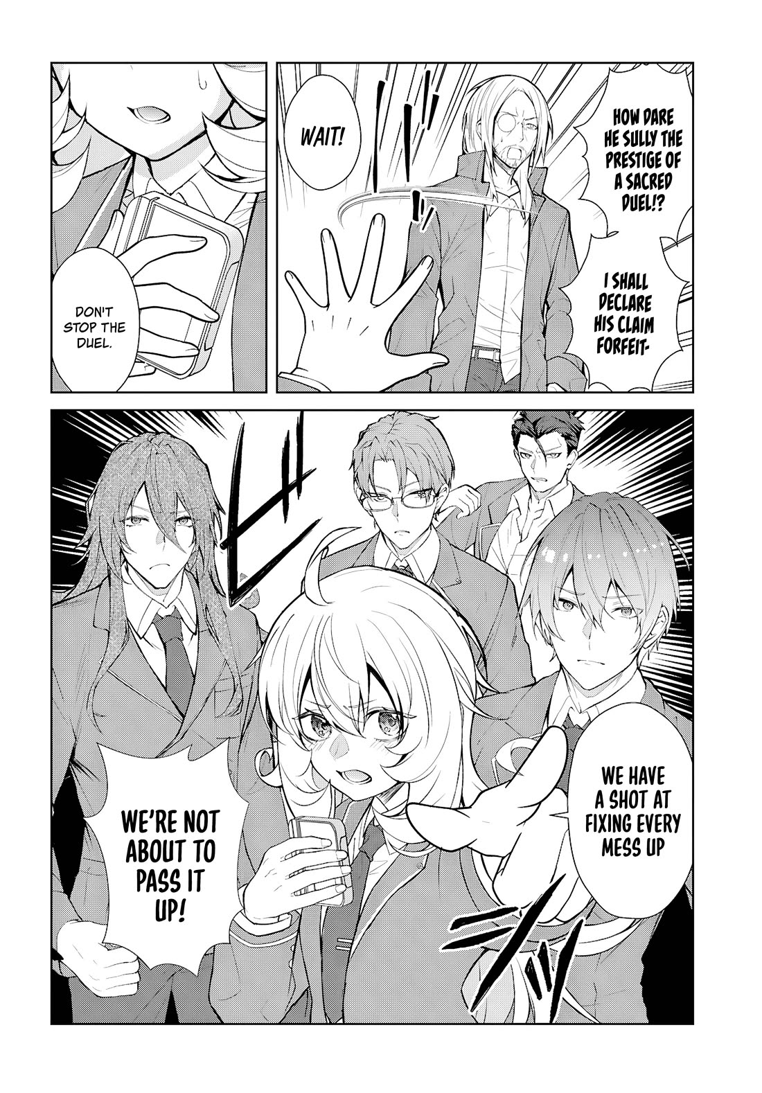 Otome Game Sekai wa Mob ni Kibishii Sekai Desu chapter 78 page 4