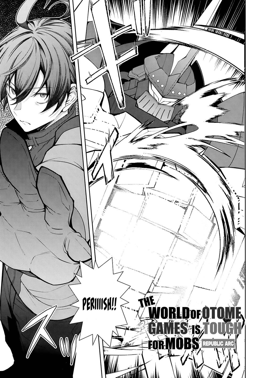 Otome Game Sekai wa Mob ni Kibishii Sekai Desu chapter 79 page 1