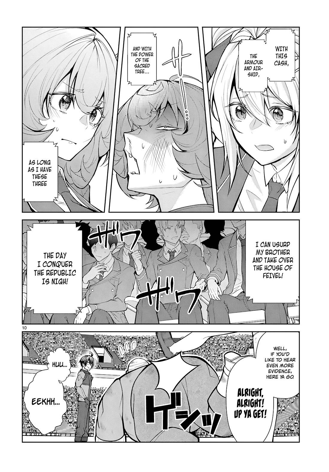 Otome Game Sekai wa Mob ni Kibishii Sekai Desu chapter 80 page 10