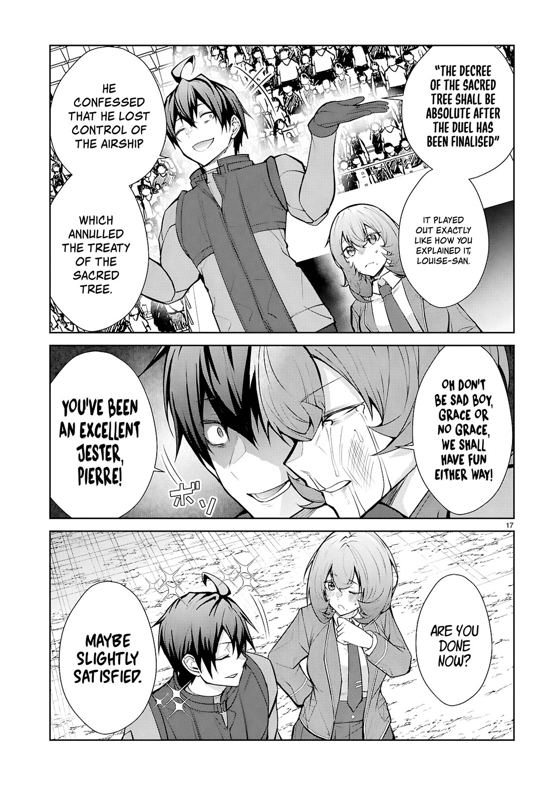 Otome Game Sekai wa Mob ni Kibishii Sekai Desu chapter 80 page 17