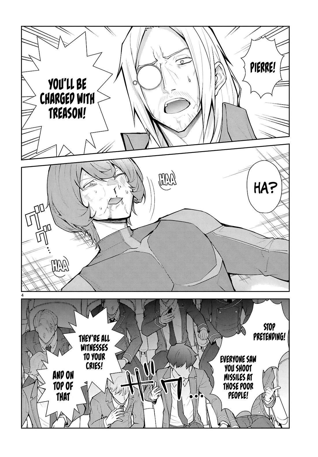 Otome Game Sekai wa Mob ni Kibishii Sekai Desu chapter 80 page 4