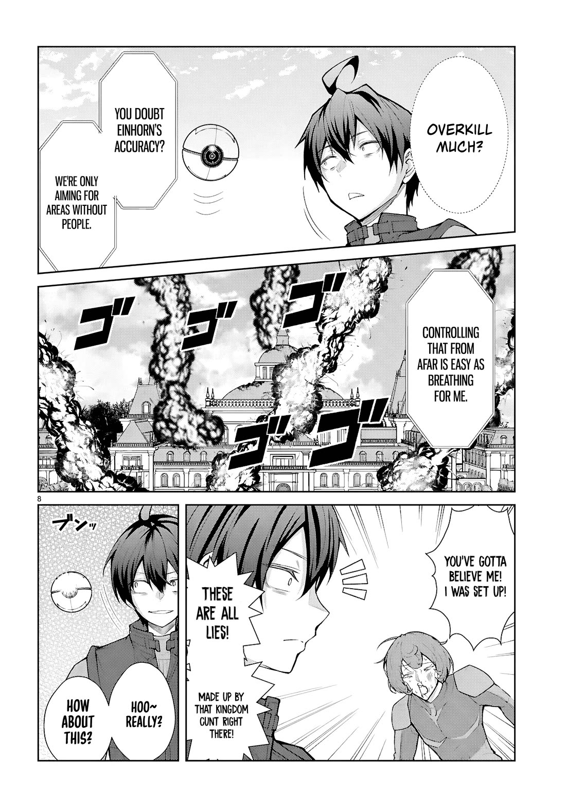 Otome Game Sekai wa Mob ni Kibishii Sekai Desu chapter 80 page 8