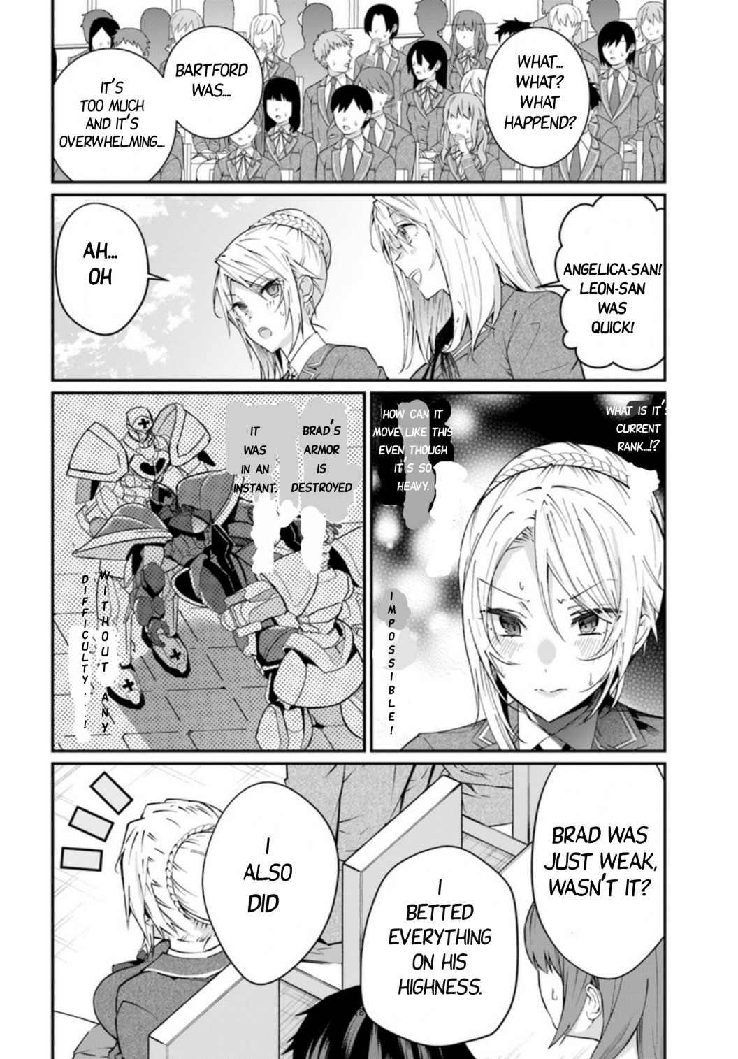 Otome Game Sekai wa Mob ni Kibishii Sekai Desu chapter 9 page 18