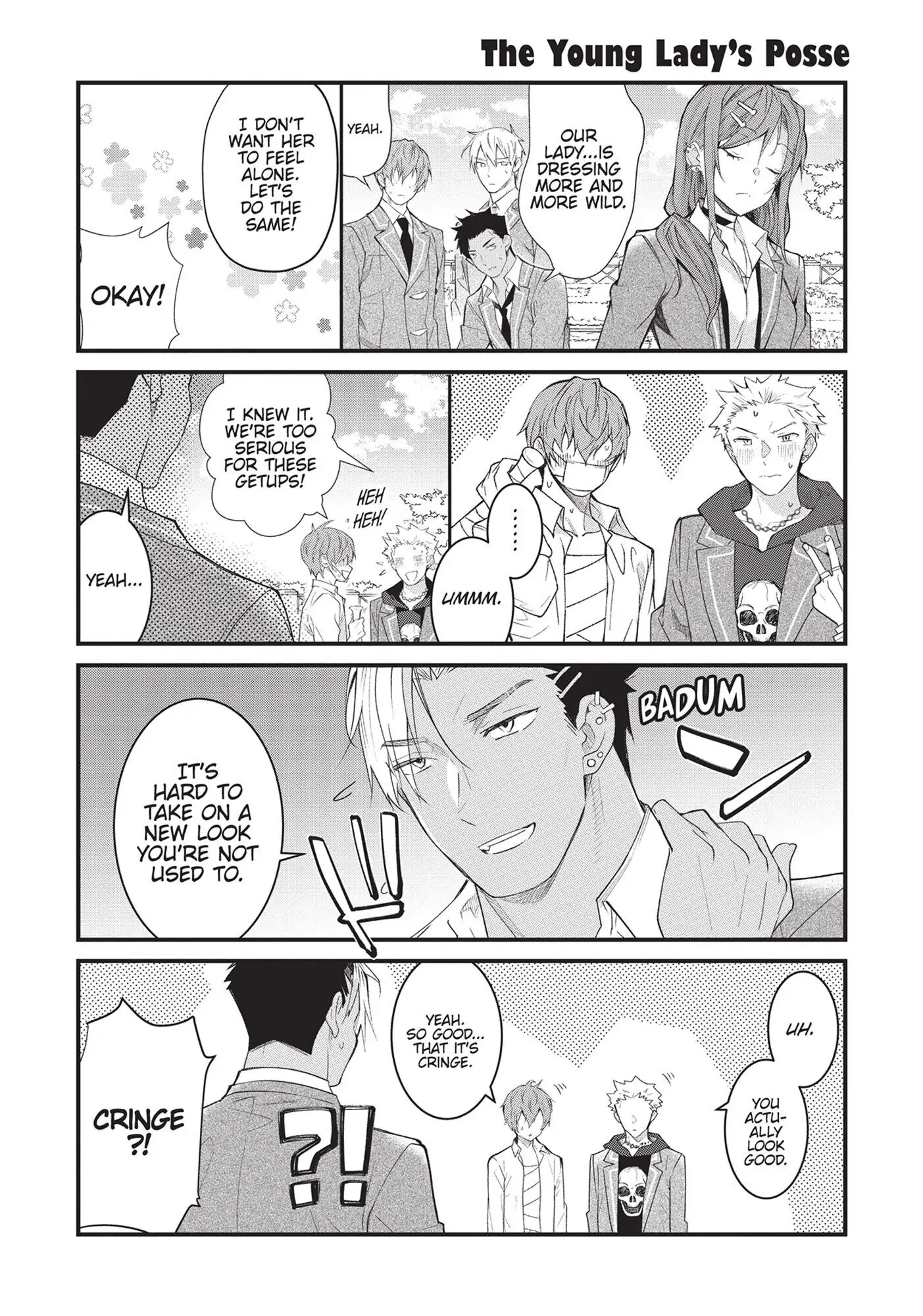 Otomege Sekai wa Mob ni Kibishii Sekai desu chapter 21.5 page 4