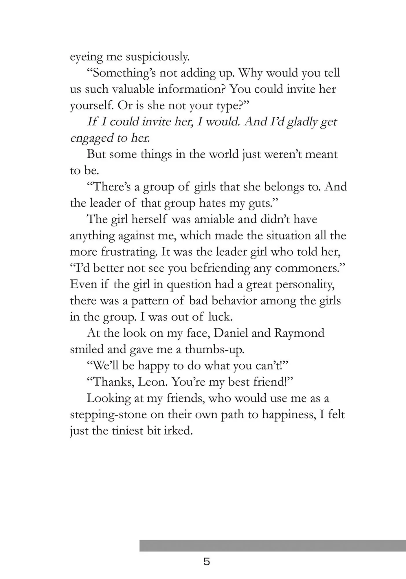 Otomege Sekai wa Mob ni Kibishii Sekai desu chapter 21.6 page 5