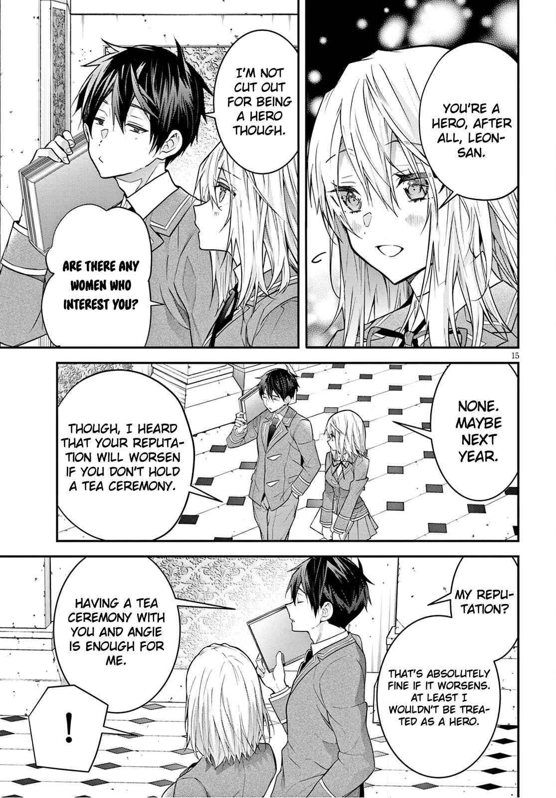 Otomege Sekai wa Mob ni Kibishii Sekai desu chapter 39 page 15