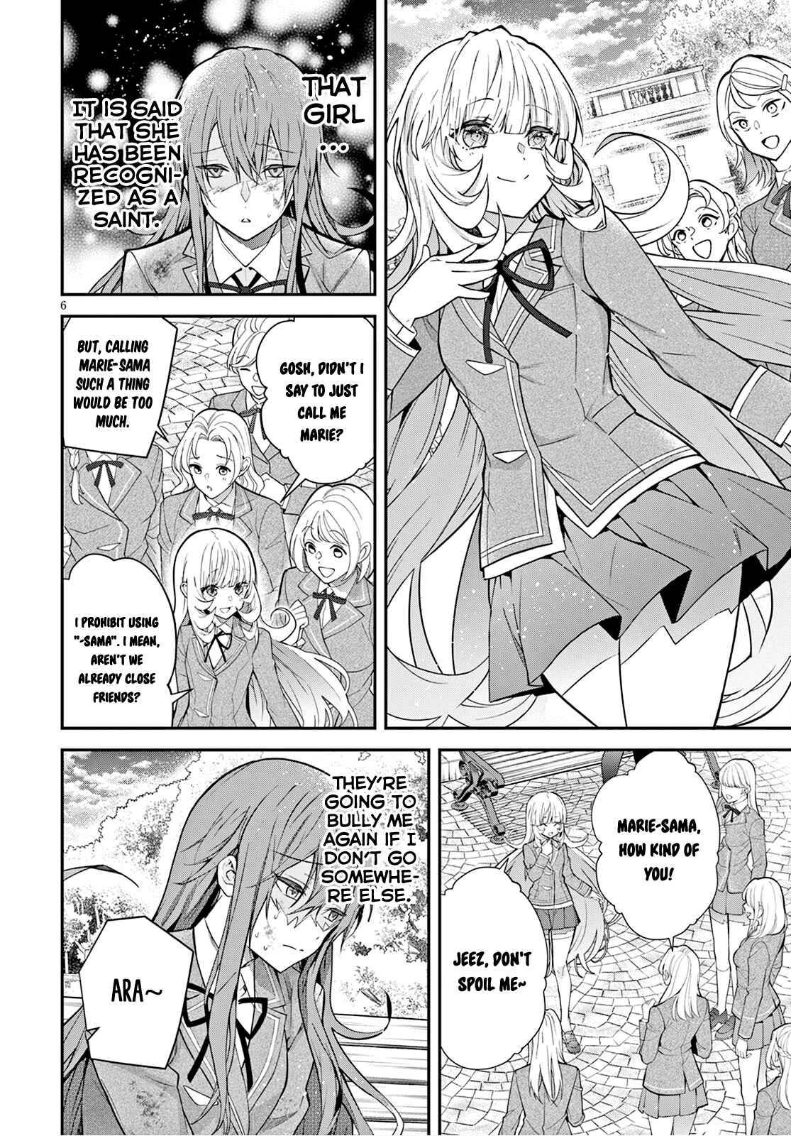 Otomege Sekai wa Mob ni Kibishii Sekai desu chapter 39 page 6