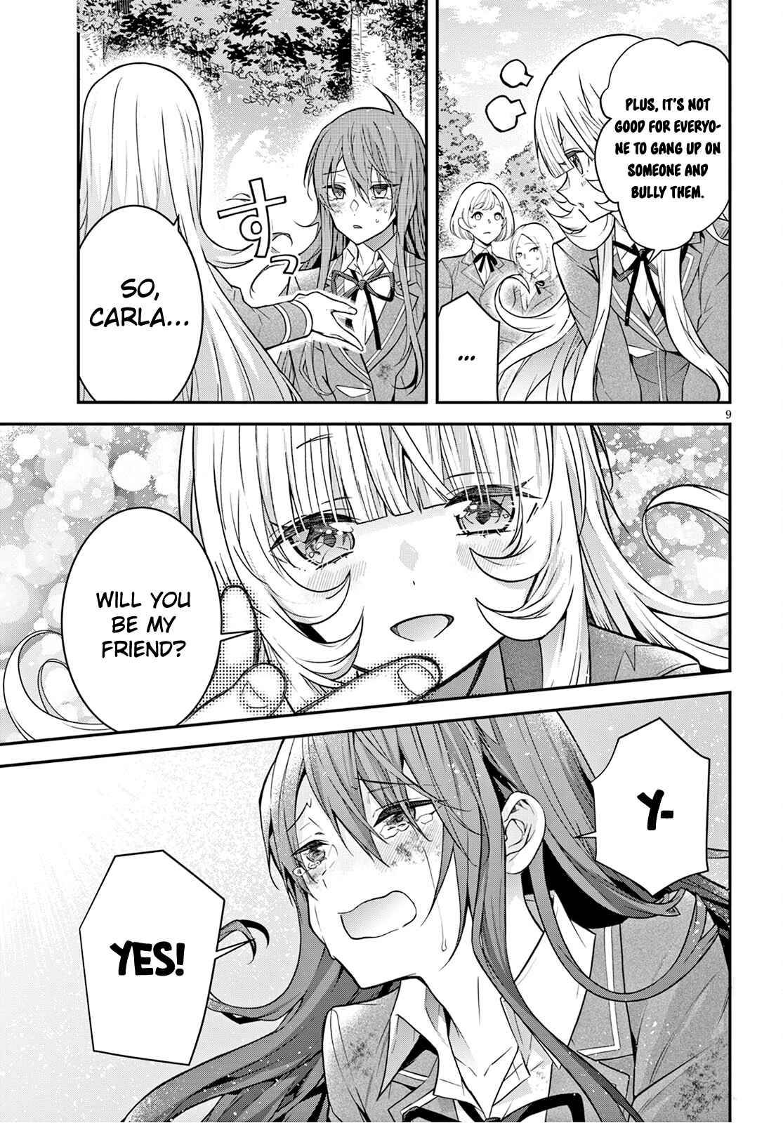 Otomege Sekai wa Mob ni Kibishii Sekai desu chapter 39 page 9