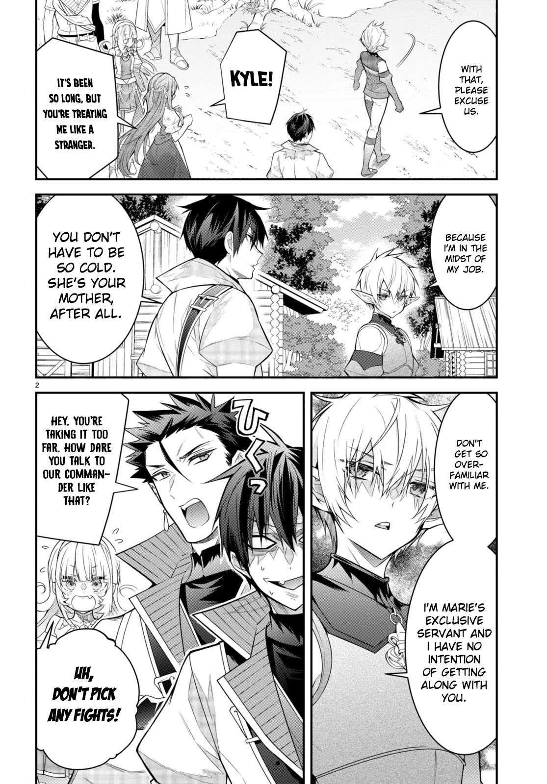 Otomege Sekai wa Mob ni Kibishii Sekai desu chapter 41 page 2