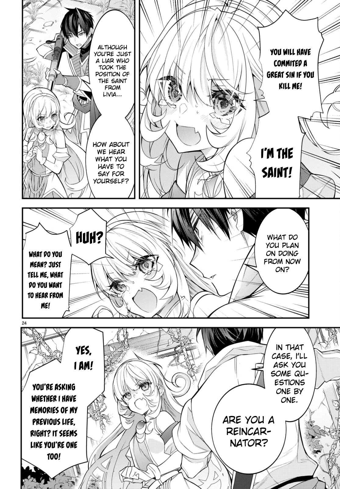 Otomege Sekai wa Mob ni Kibishii Sekai desu chapter 41 page 24