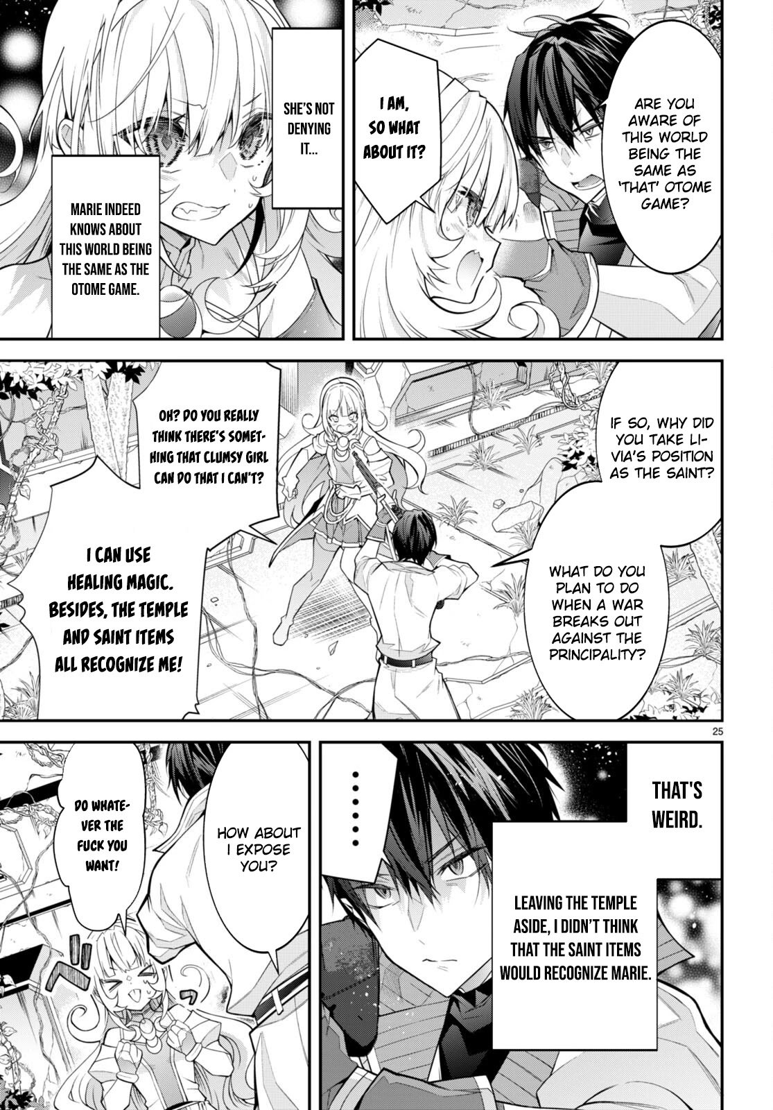 Otomege Sekai wa Mob ni Kibishii Sekai desu chapter 41 page 25