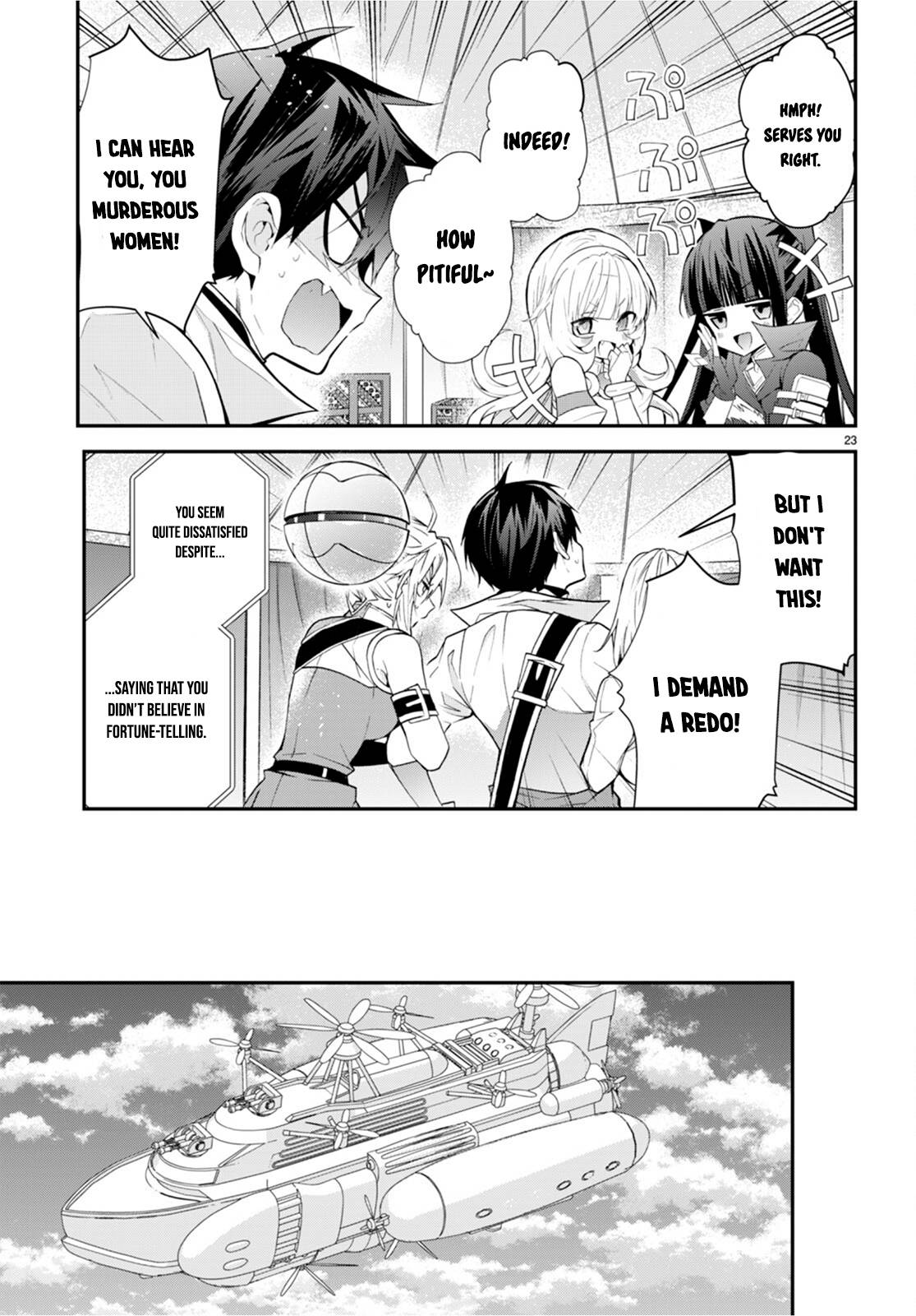 Otomege Sekai wa Mob ni Kibishii Sekai desu chapter 44 page 23