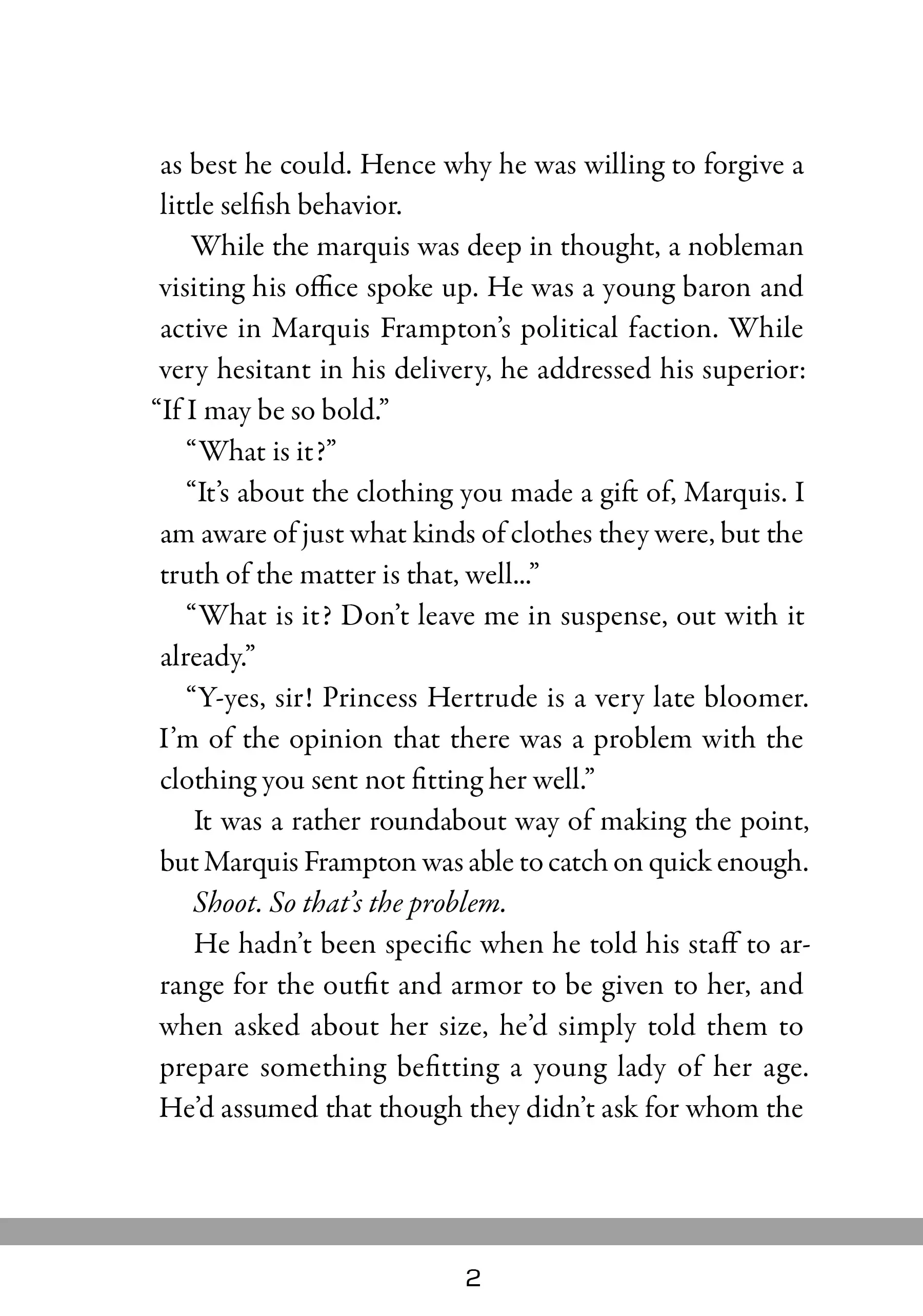 Otomege Sekai wa Mob ni Kibishii Sekai desu chapter 46.6 page 3