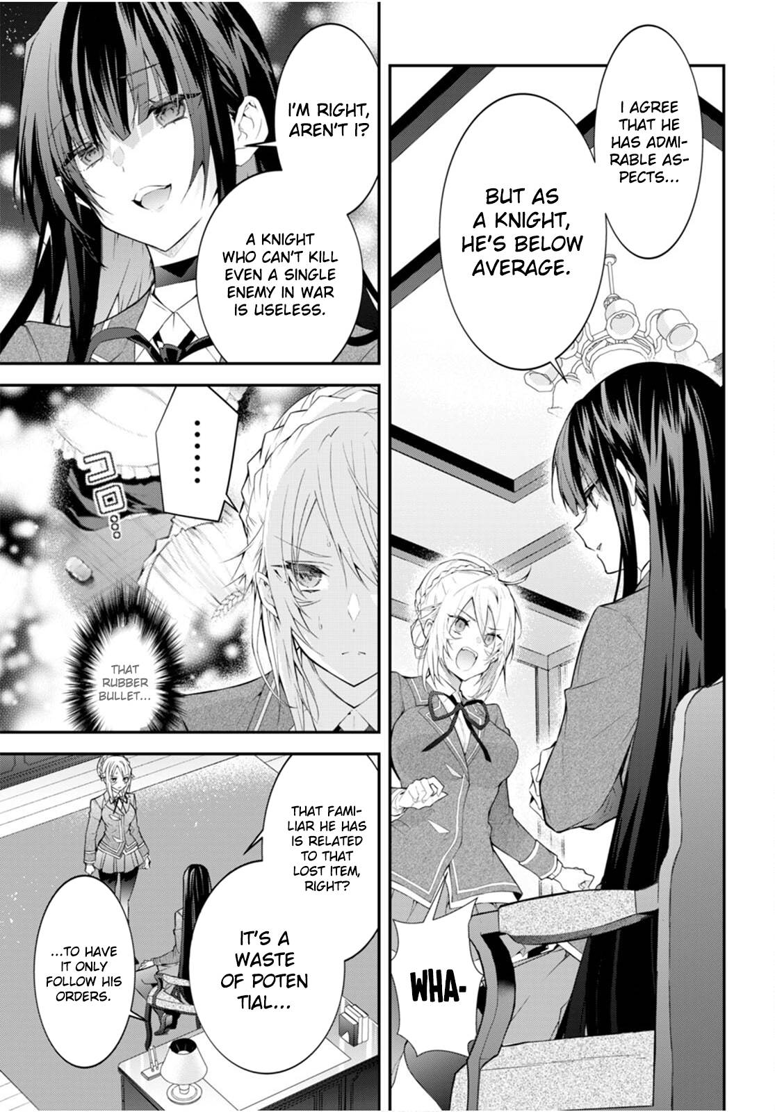 Otomege Sekai wa Mob ni Kibishii Sekai desu chapter 46 page 3