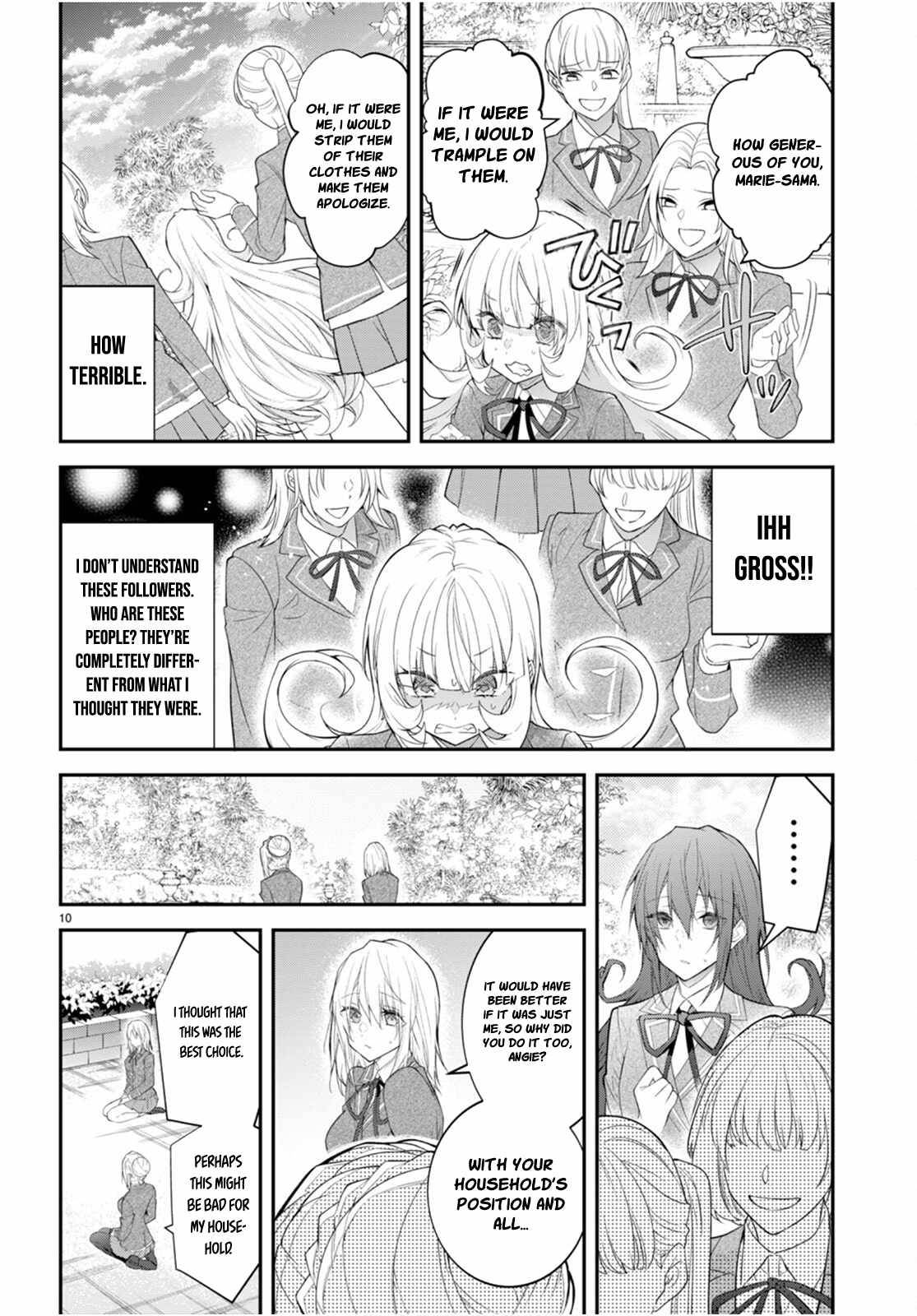 Otomege Sekai wa Mob ni Kibishii Sekai desu chapter 48 page 10