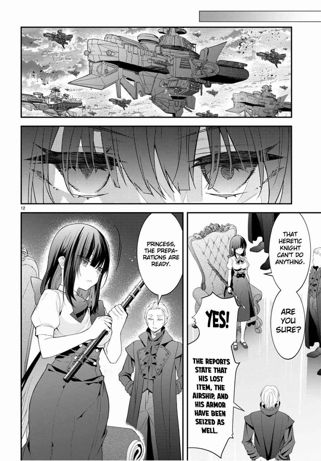 Otomege Sekai wa Mob ni Kibishii Sekai desu chapter 48 page 12