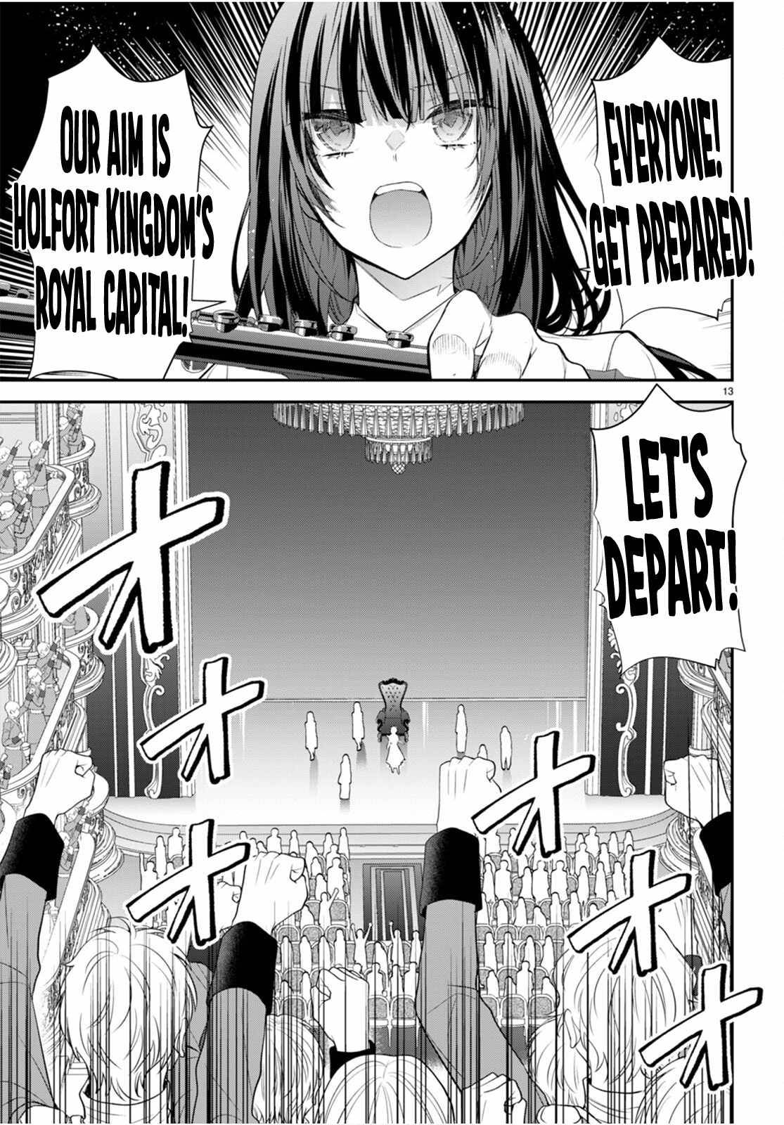 Otomege Sekai wa Mob ni Kibishii Sekai desu chapter 48 page 13