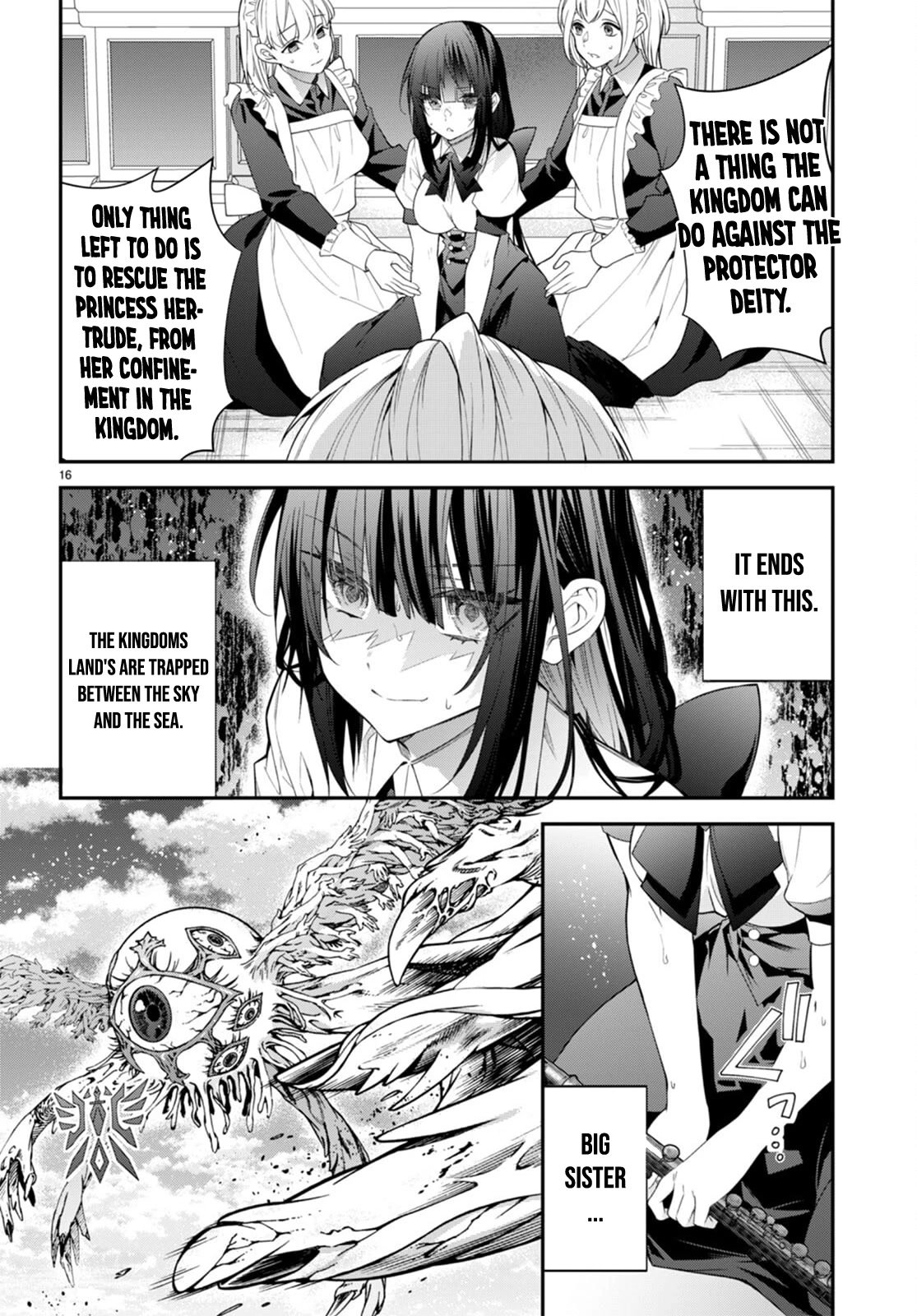 Otomege Sekai wa Mob ni Kibishii Sekai desu chapter 49 page 17