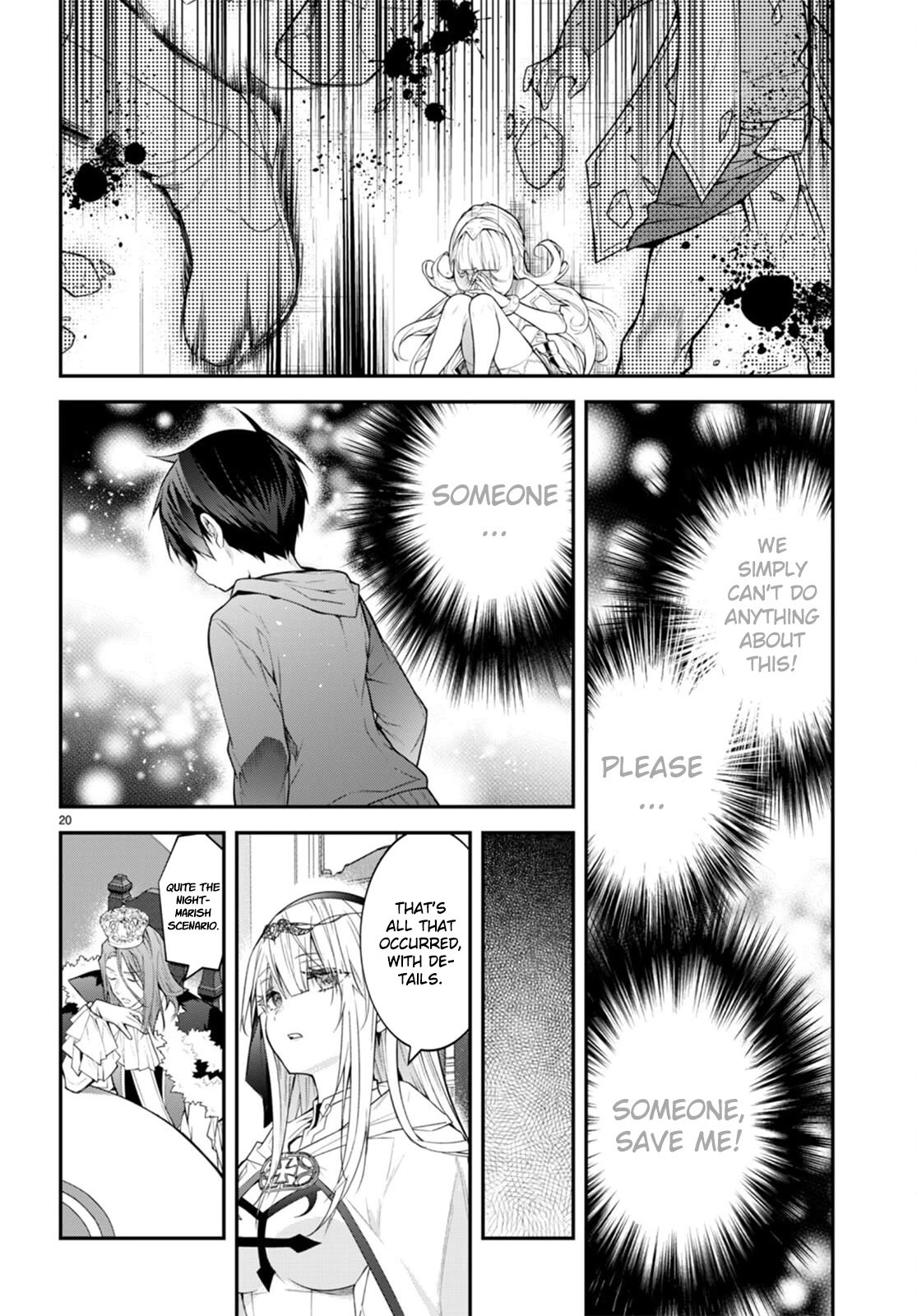 Otomege Sekai wa Mob ni Kibishii Sekai desu chapter 49 page 21