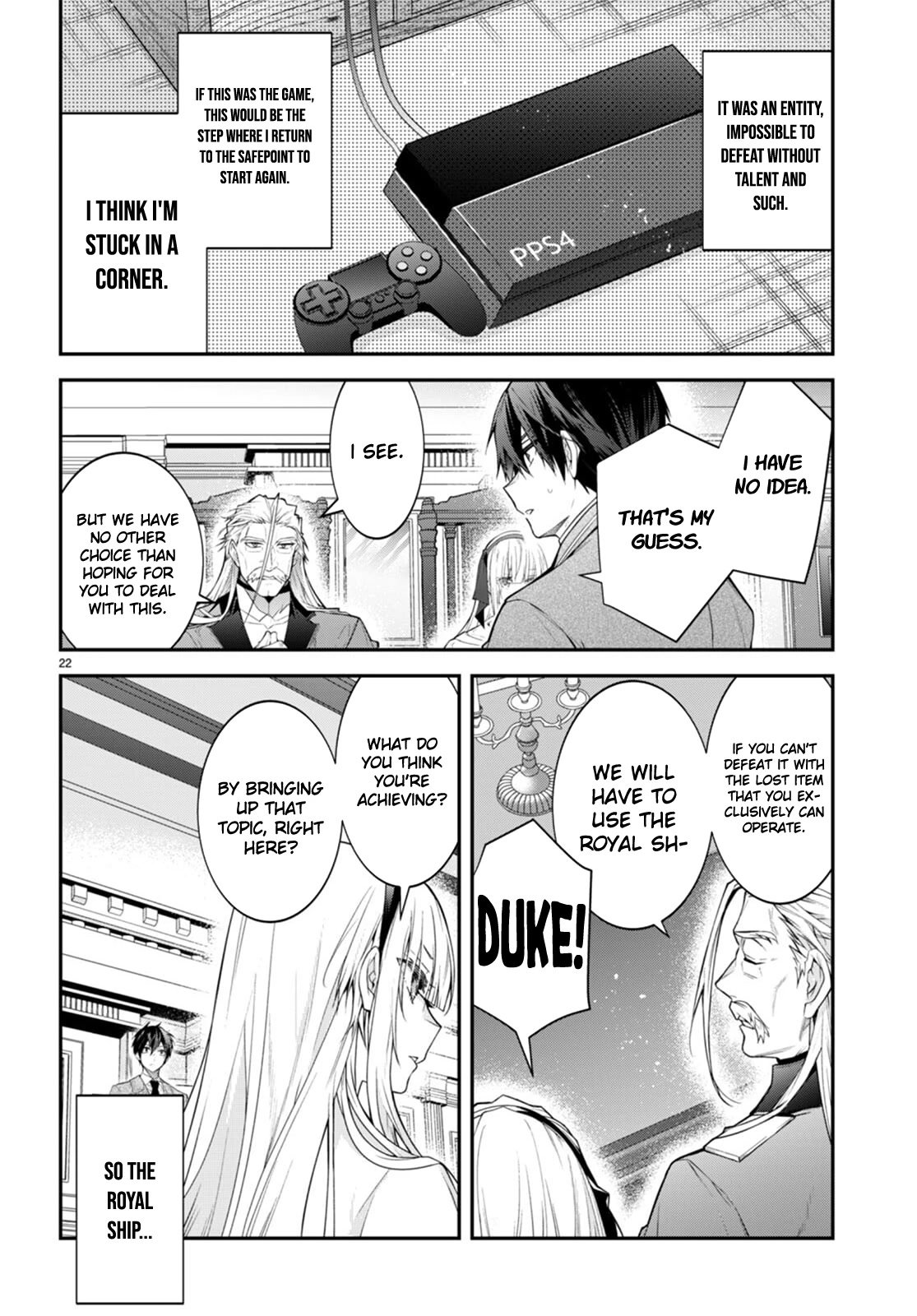 Otomege Sekai wa Mob ni Kibishii Sekai desu chapter 49 page 23