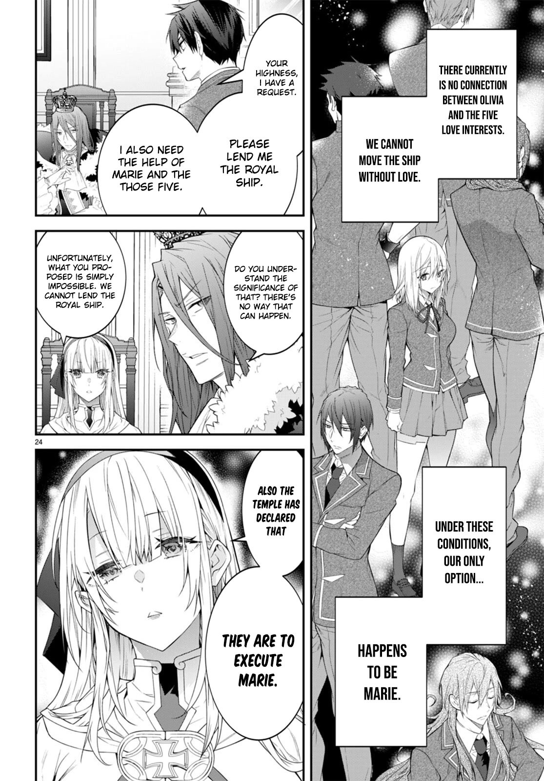 Otomege Sekai wa Mob ni Kibishii Sekai desu chapter 49 page 25