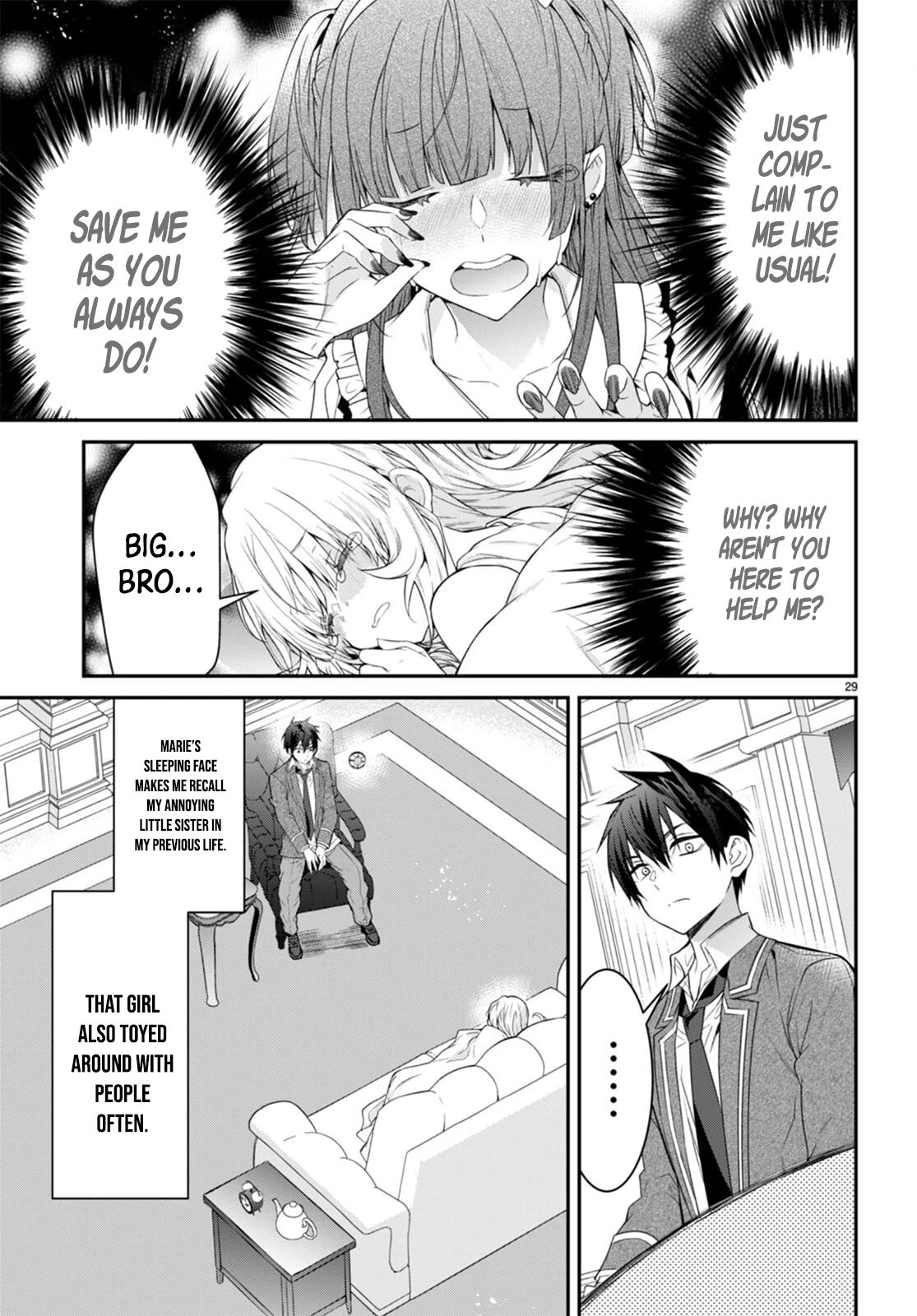 Otomege Sekai wa Mob ni Kibishii Sekai desu chapter 51 page 29