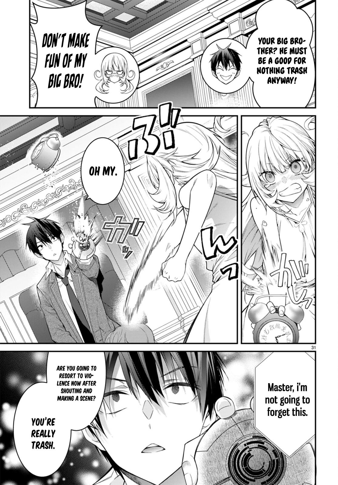 Otomege Sekai wa Mob ni Kibishii Sekai desu chapter 51 page 31